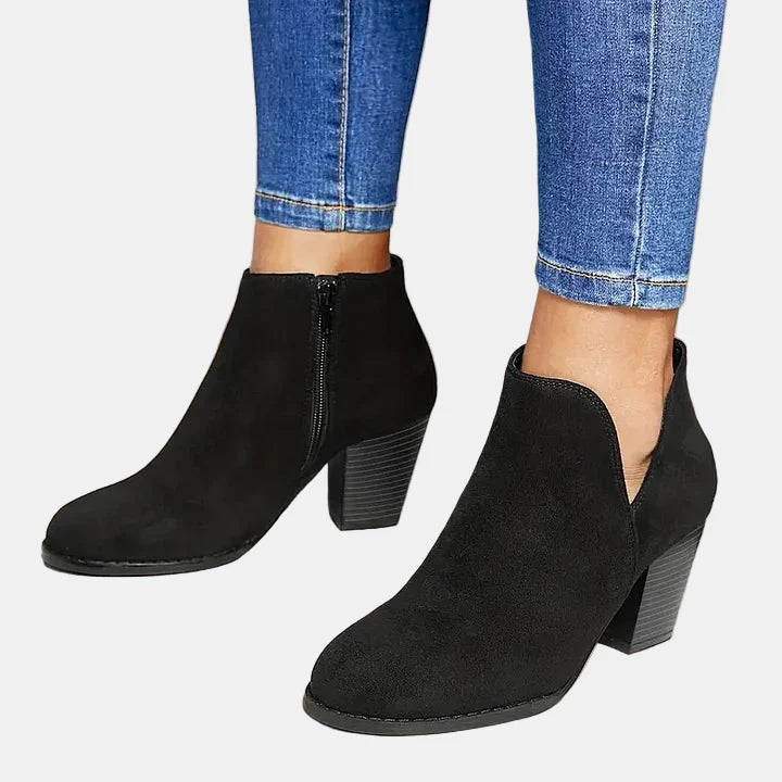 Elizabeth | Block Heel Ankle Boots