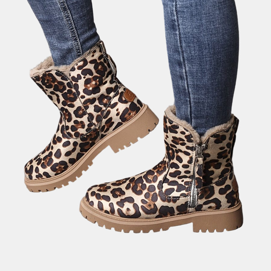 Samantha | Suede Western-Style Boots