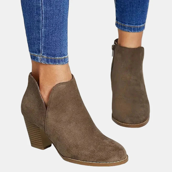 Elizabeth | Block Heel Ankle Boots