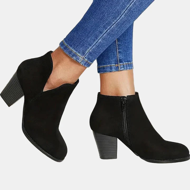 Elizabeth | Block Heel Ankle Boots