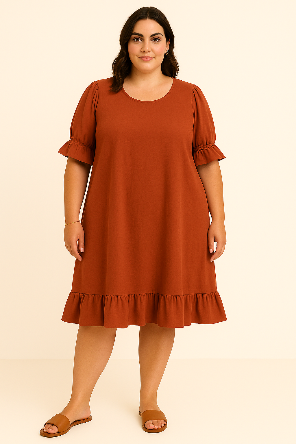 The Anya | Tummy Covering Summer Dress