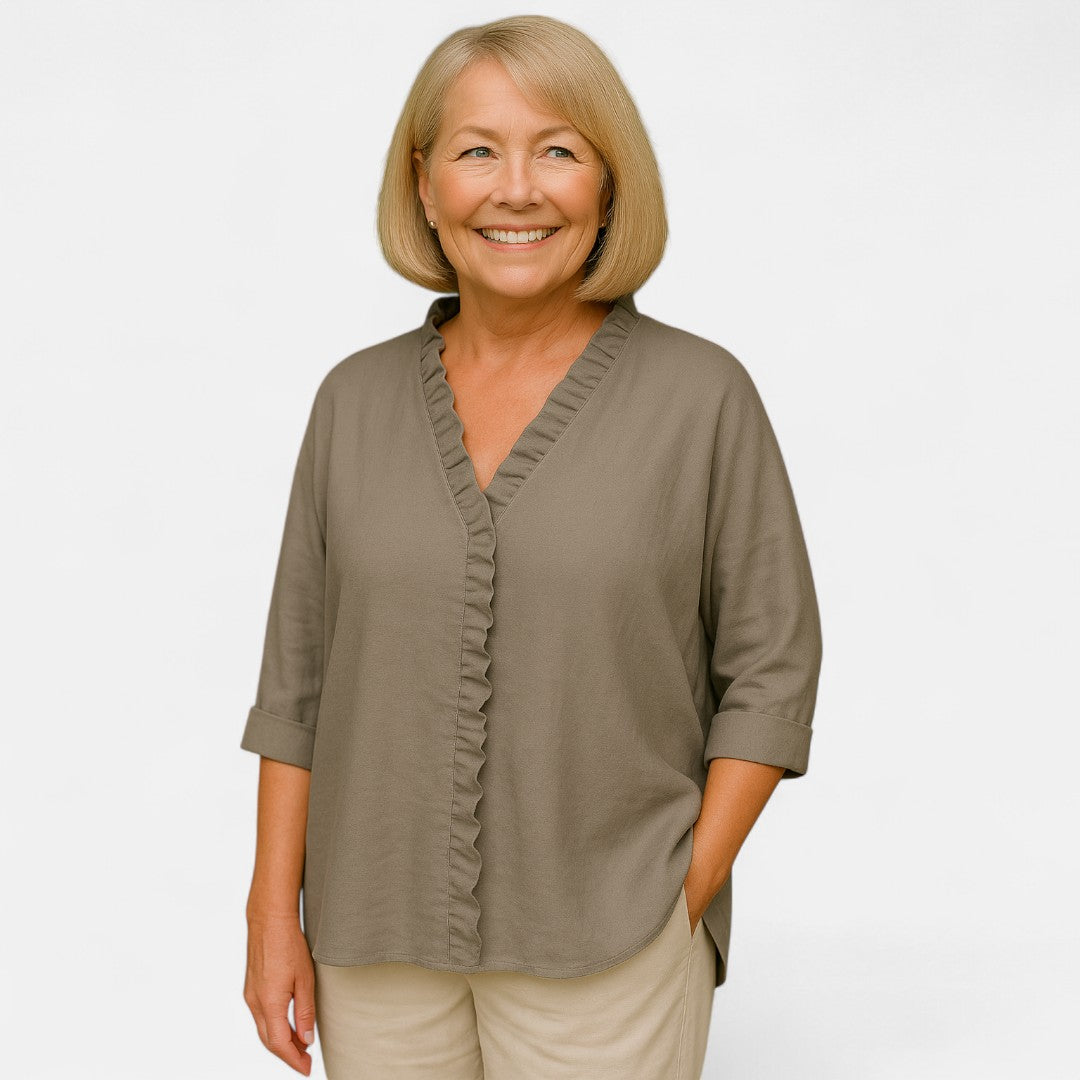 The Amara | Oversized Everyday Blouse