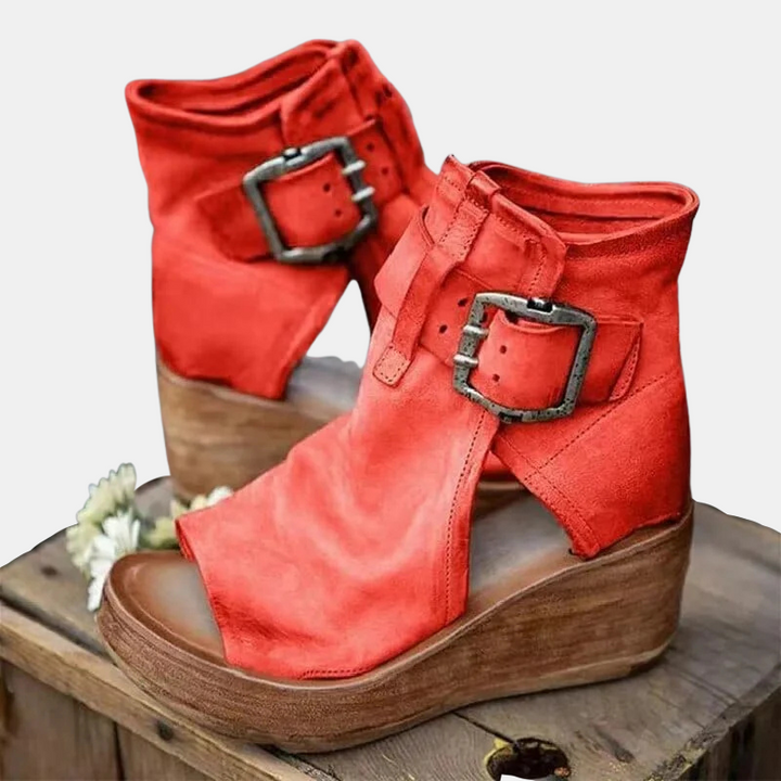 Olivia | Ridge Suede Boots