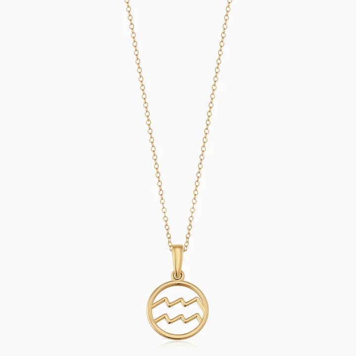 Zodiac sign necklace