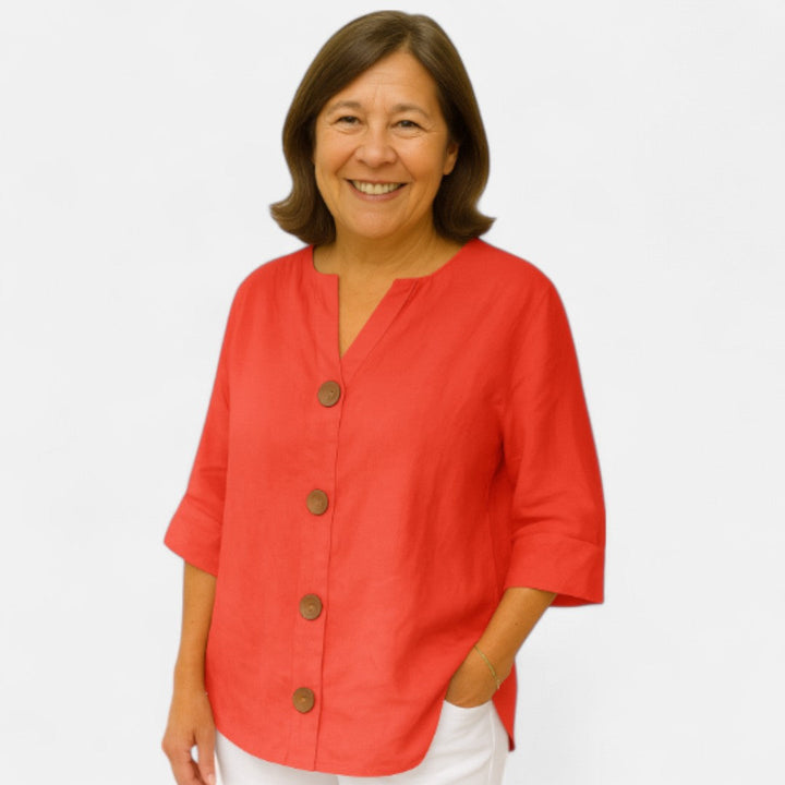 The Vivienne | Comfortable Loose-Fit Blouse