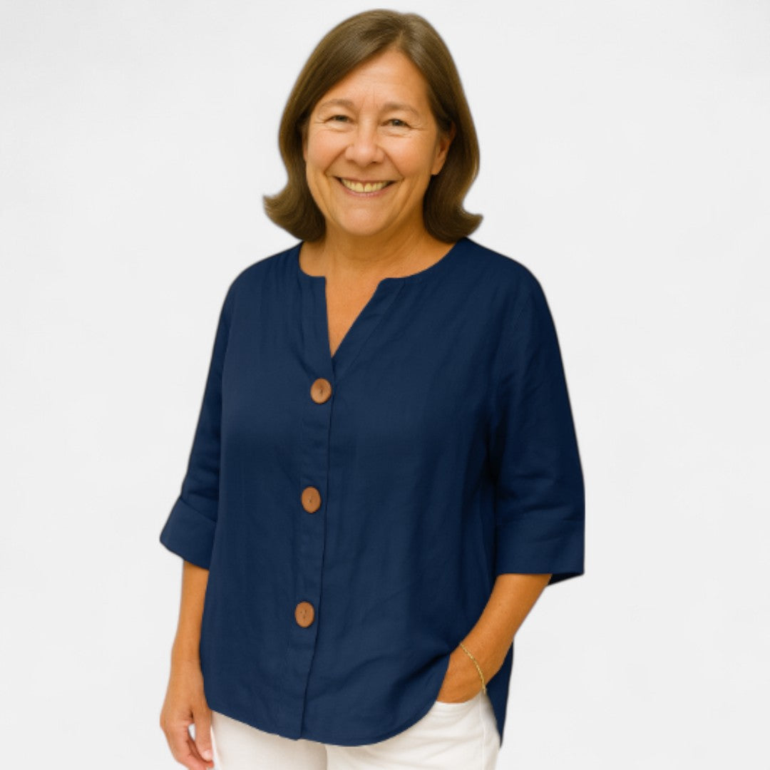 The Vivienne | Comfortable Loose-Fit Blouse