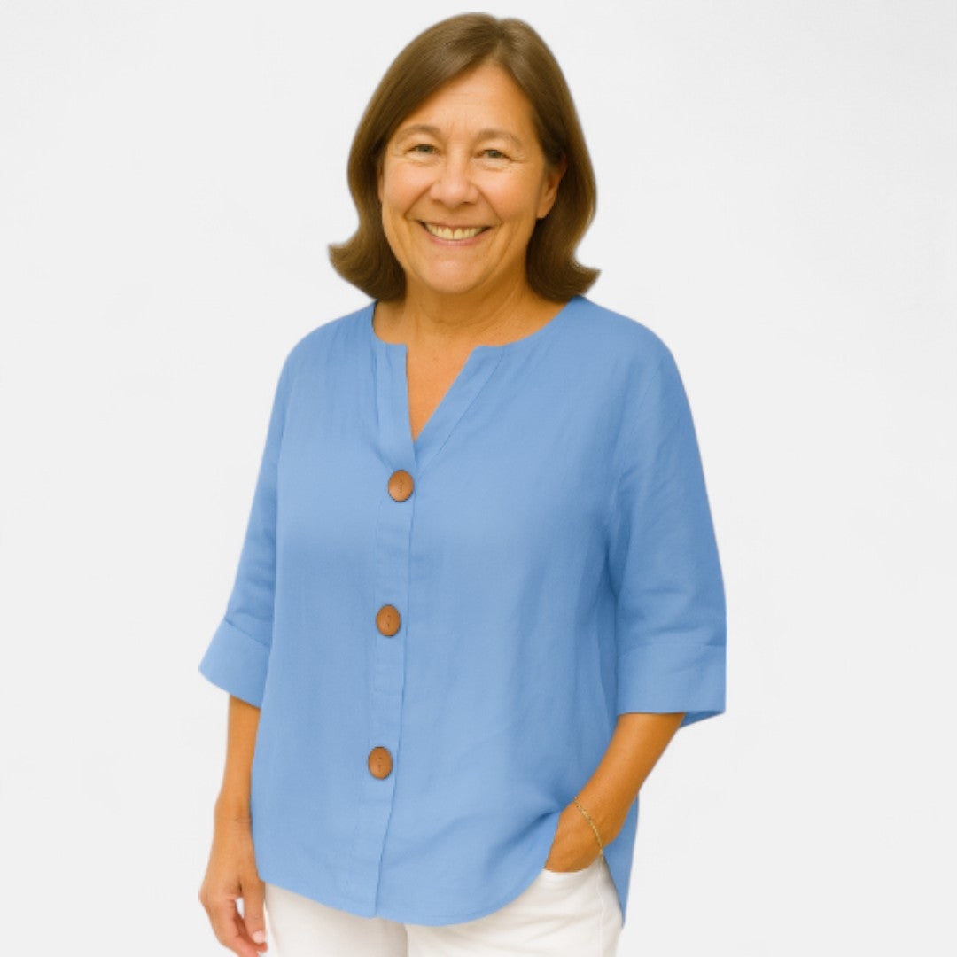 The Vivienne | Comfortable Loose-Fit Blouse