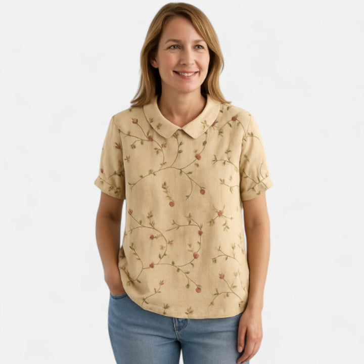 The Aurelia | Floral Print Blouse