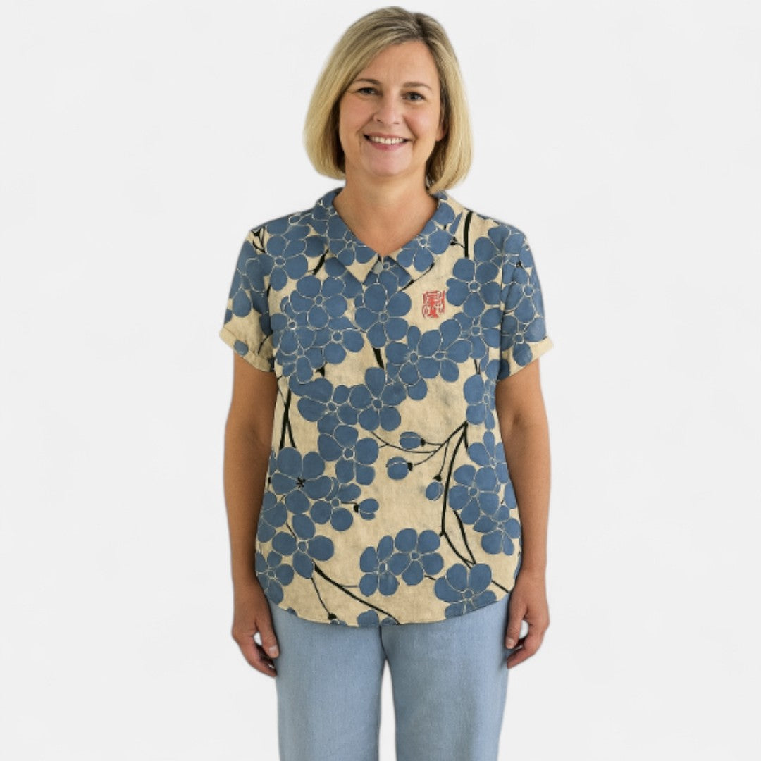 The Aurelia | Floral Print Blouse