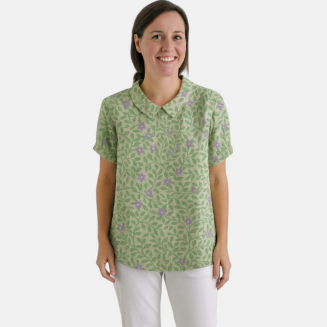 The Aurelia | Floral Print Blouse