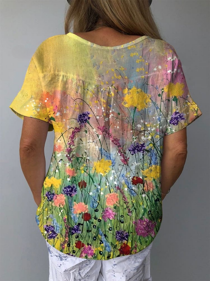 Freya | Retro Whisper Blouse