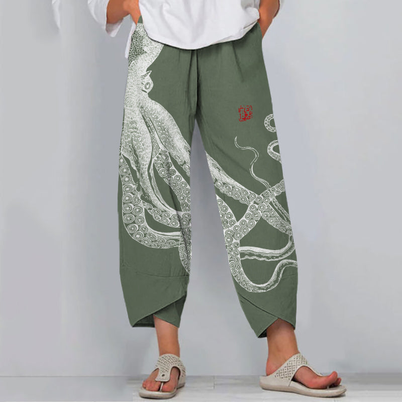 Olivia | Inkwave Tentacles Pants