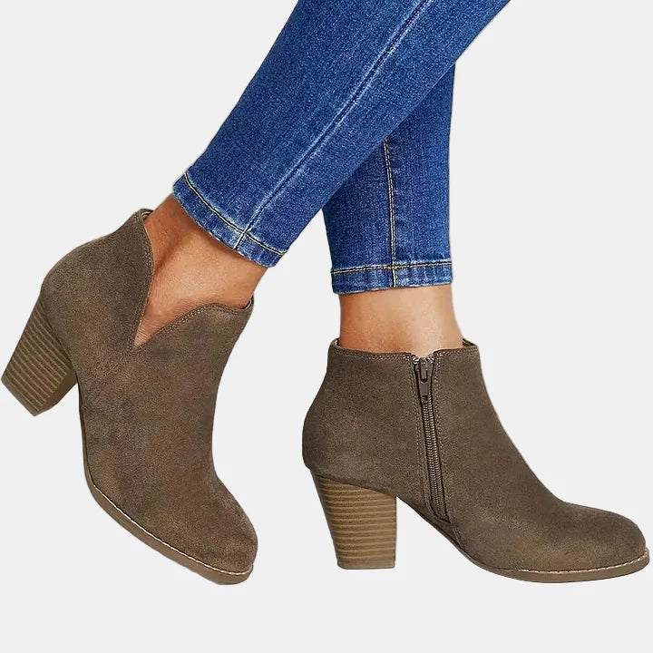 Elizabeth | Block Heel Ankle Boots