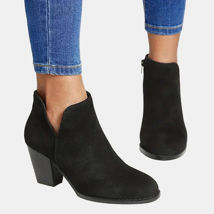 Elizabeth | Block Heel Ankle Boots