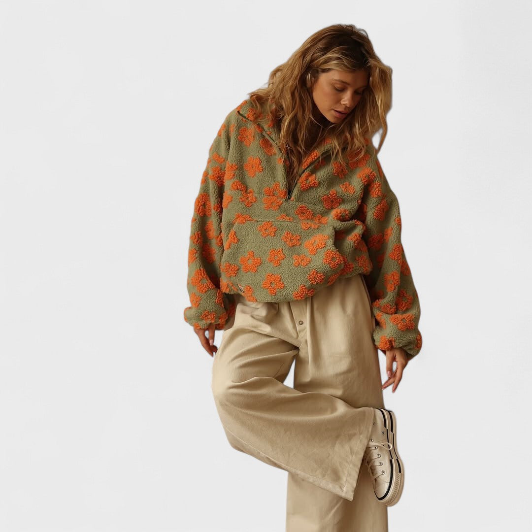 Daisy | Quarter-Zip Pullover