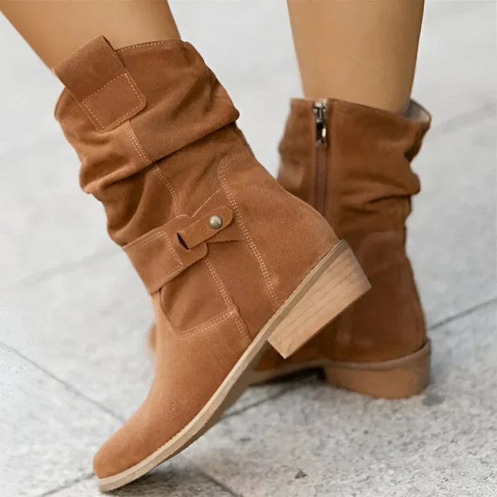 Madison | LOW HEEL ANKLE BOOTS