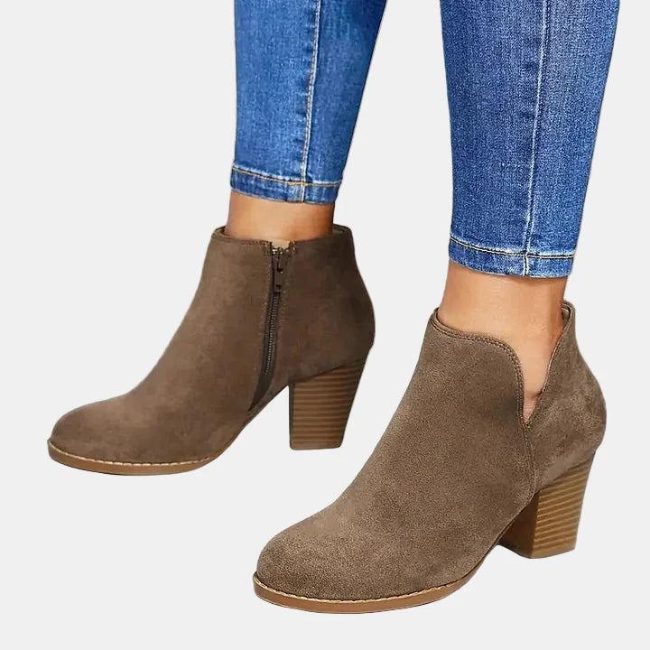 Elizabeth | Block Heel Ankle Boots