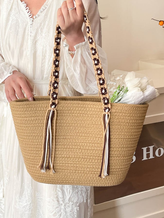 Olivia | Marina Twist Tote