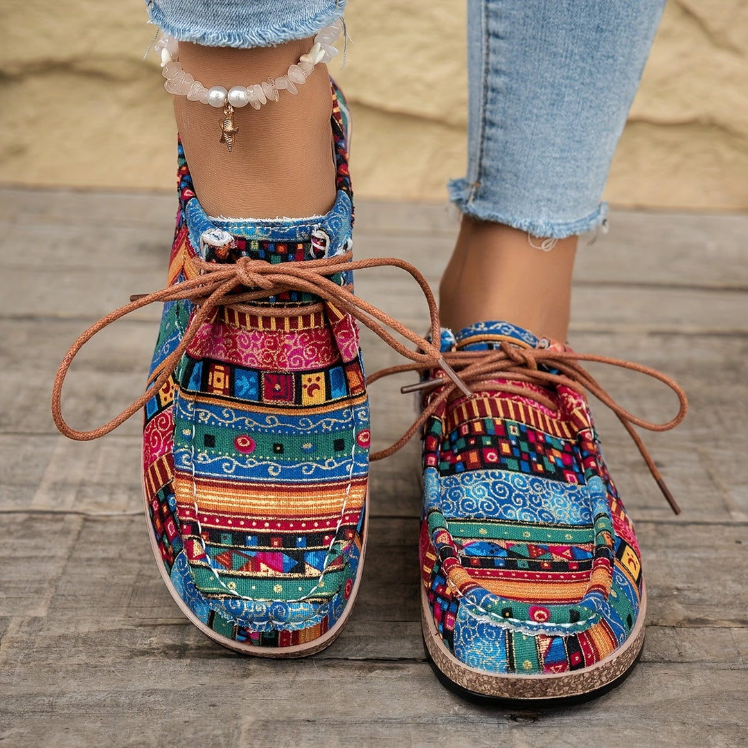 The Violet | Moccasin Lace-Ups