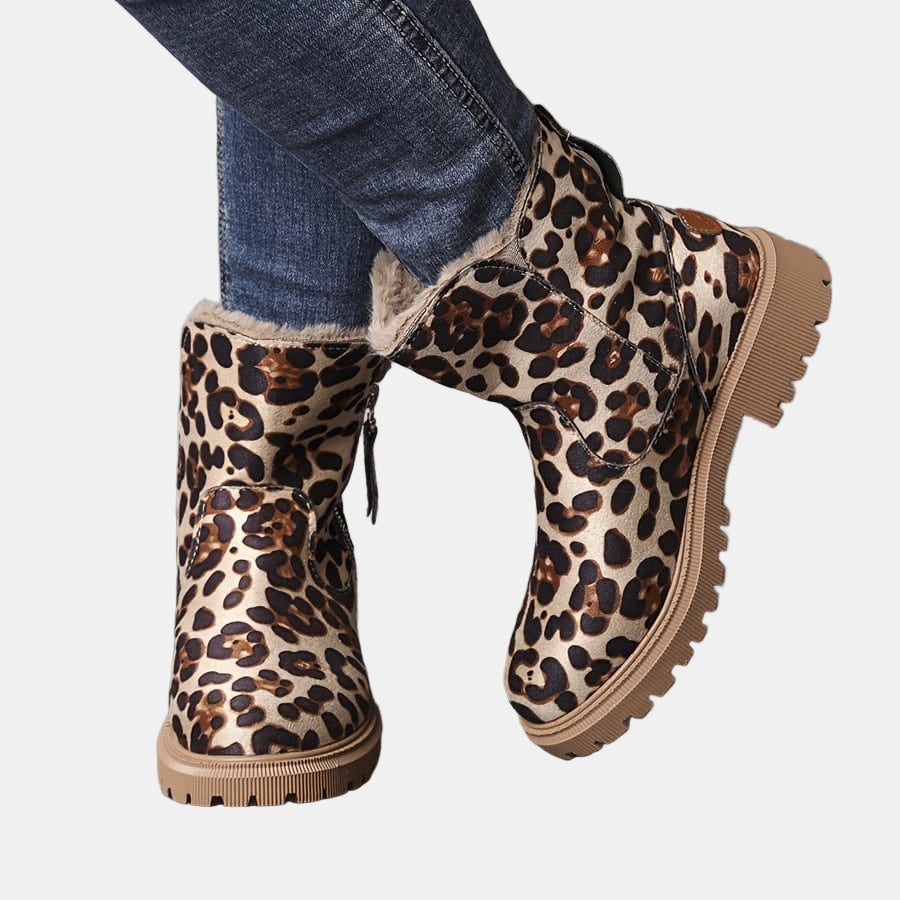 Samantha | Suede Western-Style Boots