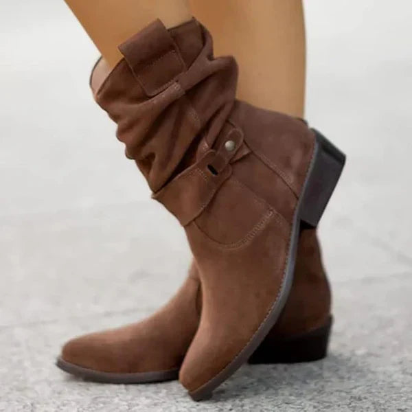 Madison | LOW HEEL ANKLE BOOTS