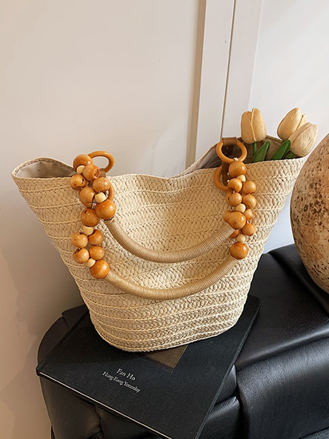 Olivia | Bellavista Bead Handle Tote