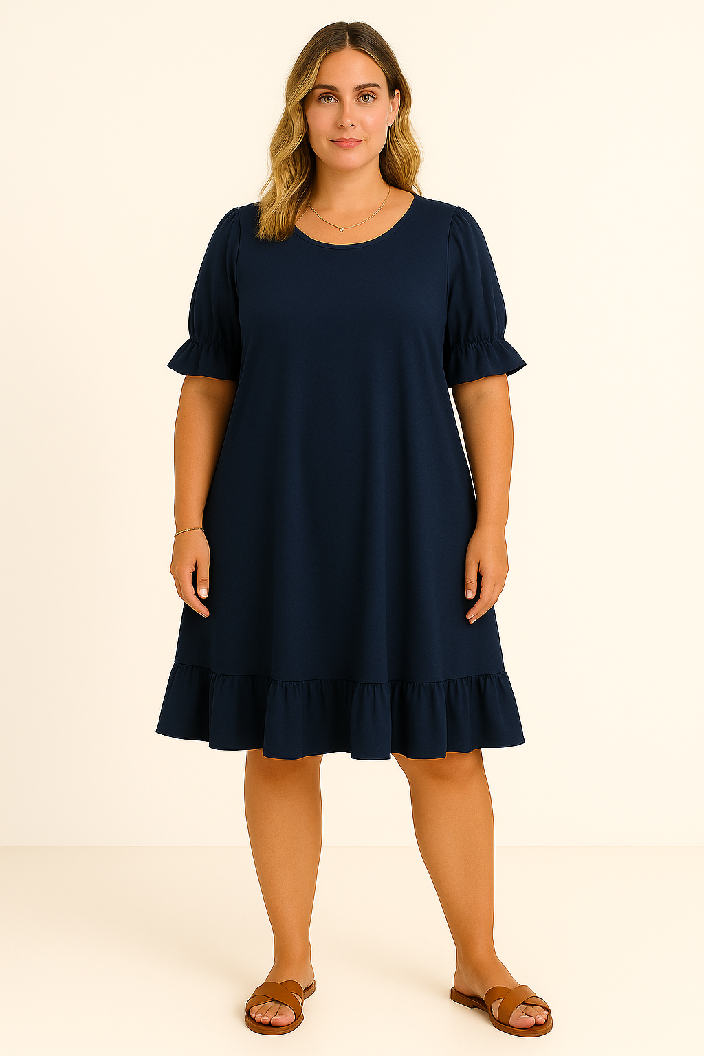 The Anya | Tummy Covering Summer Dress