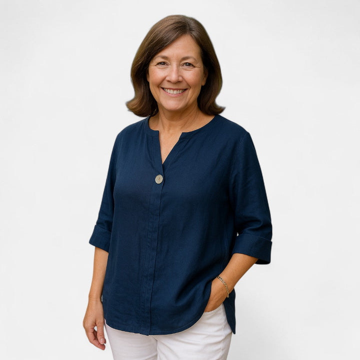 The Amelie | Flattering Loose Fit Blouse