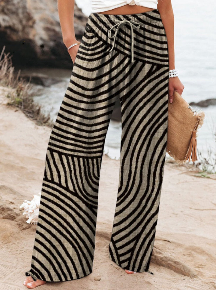 Olivia | Whimsy Stripes Pants