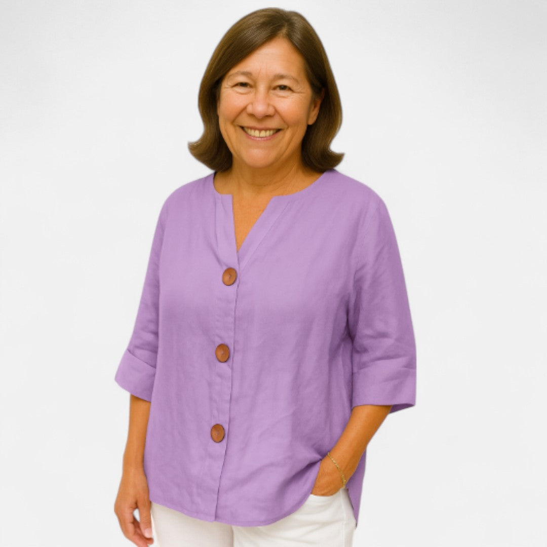 The Vivienne | Comfortable Loose-Fit Blouse