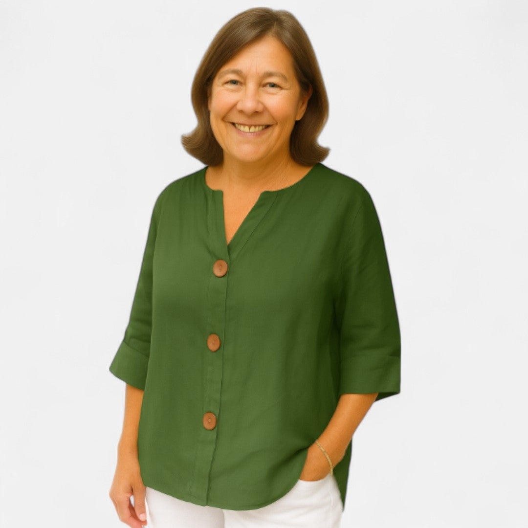 The Vivienne | Comfortable Loose-Fit Blouse