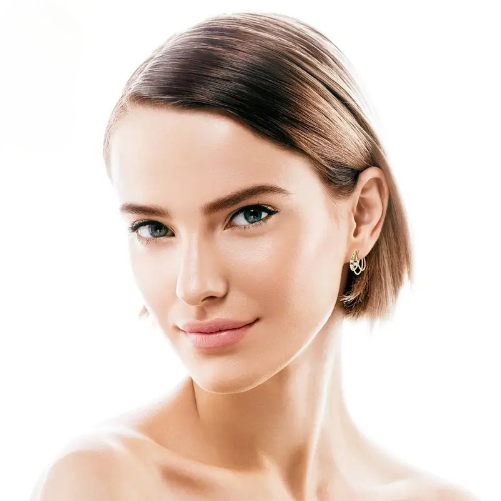 Synthetic Moissanite Earrings