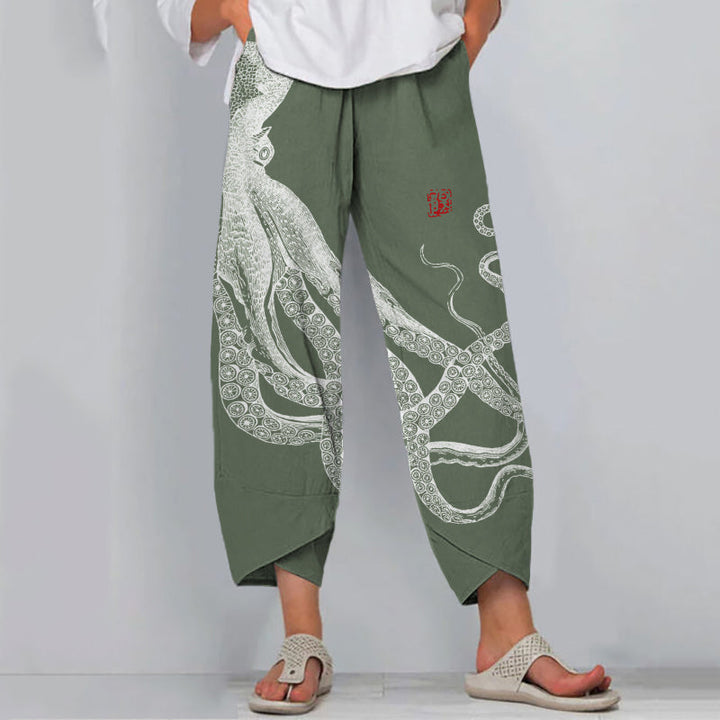 Olivia | Inkwave Tentacles Pants