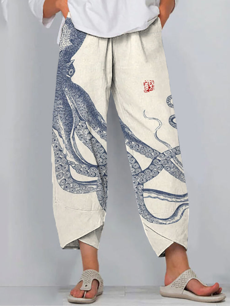 Olivia | Inkwave Tentacles Pants
