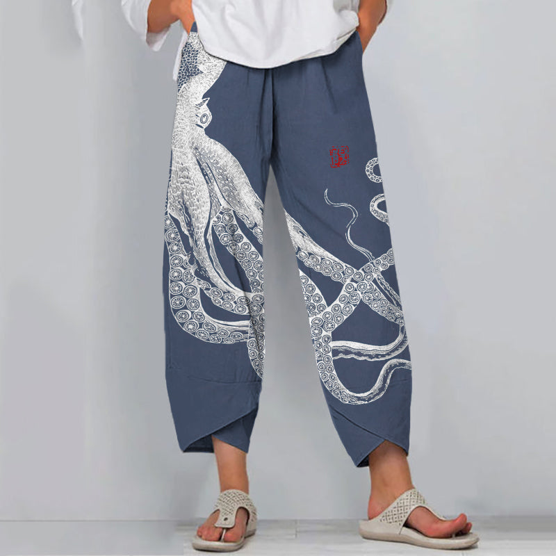 Olivia | Inkwave Tentacles Pants