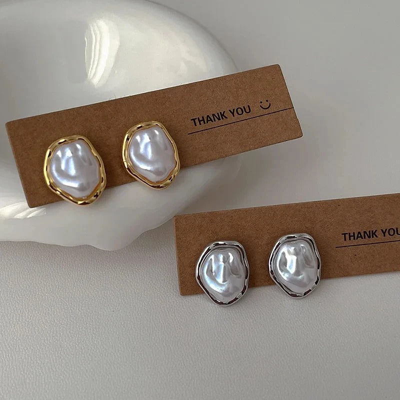 Elegant Pearl Earrings