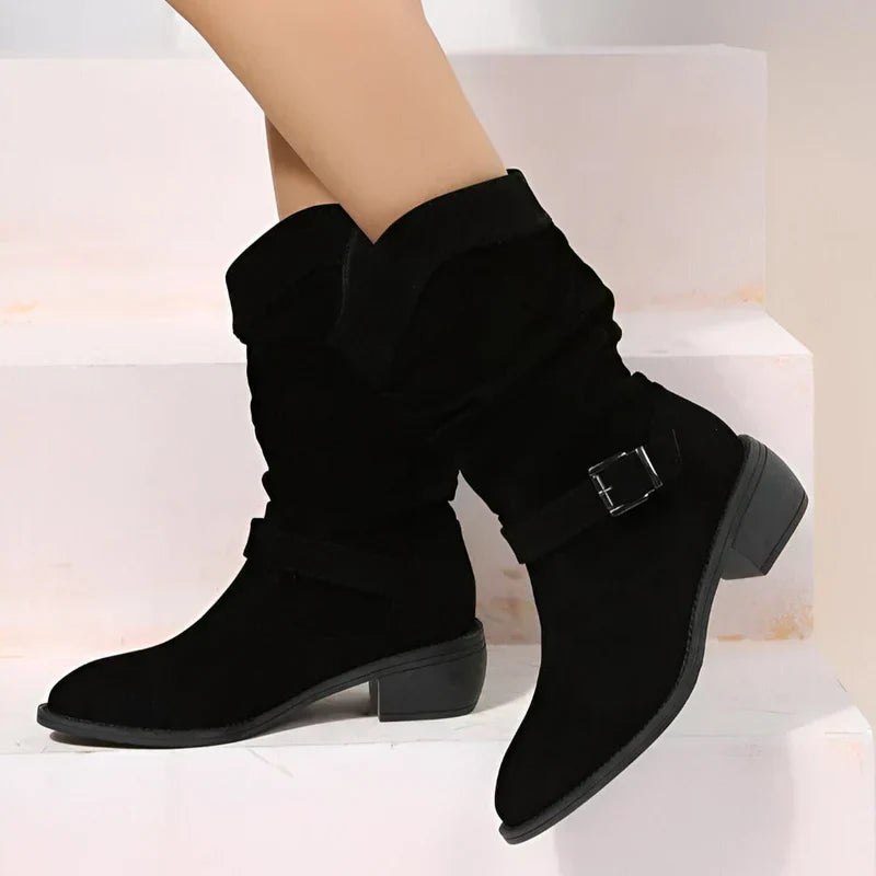 Madison | LOW HEEL ANKLE BOOTS