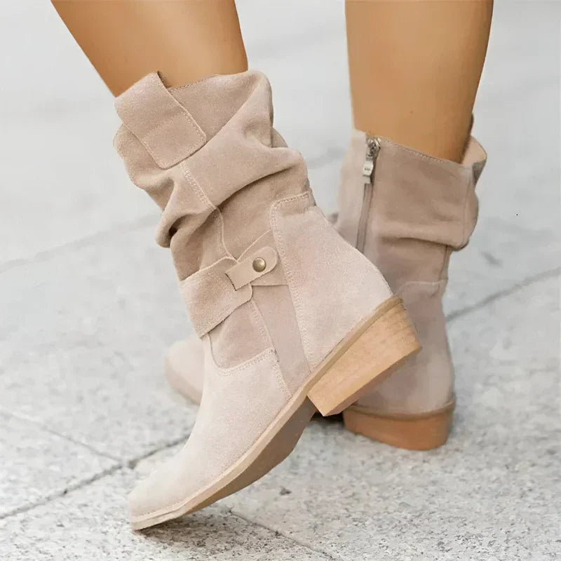 Madison | LOW HEEL ANKLE BOOTS